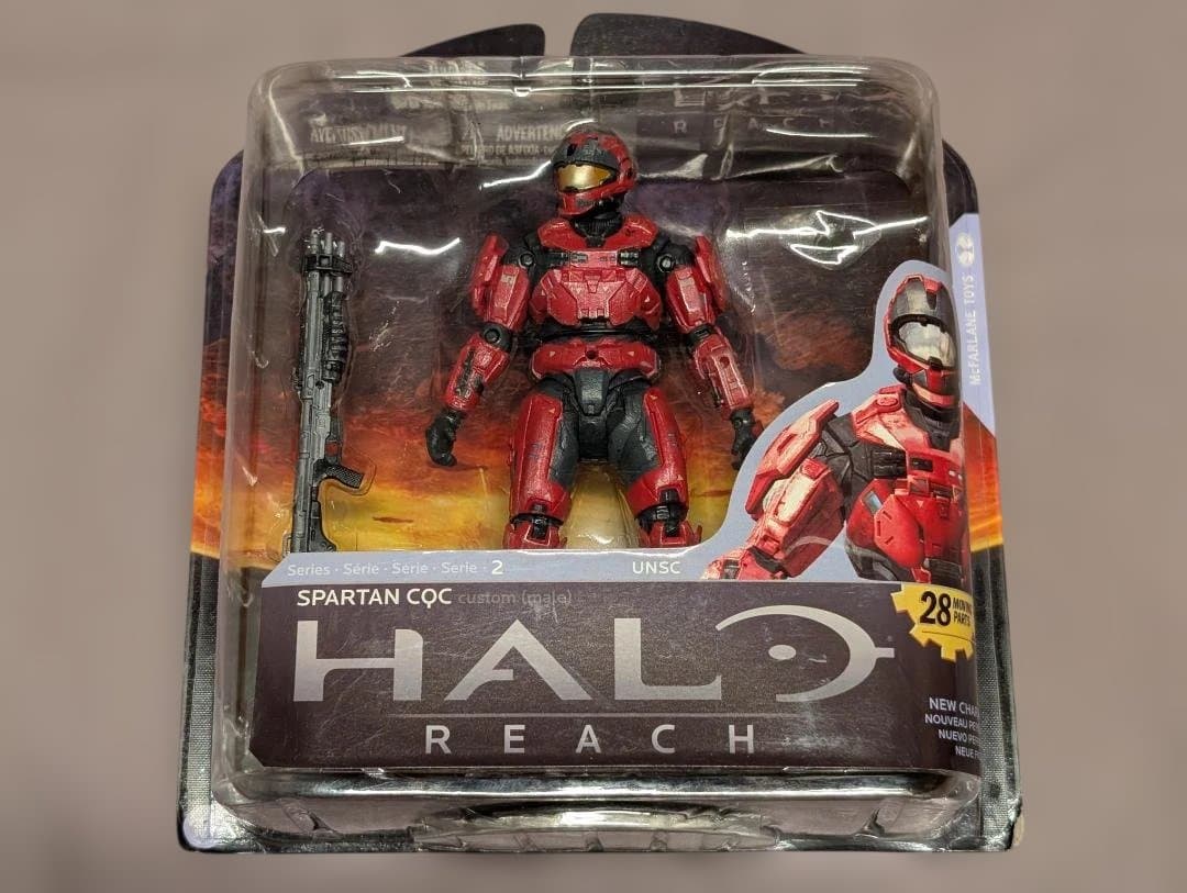 Halo Reach　CQC　赤　マクファーレントイズ　フィギュア