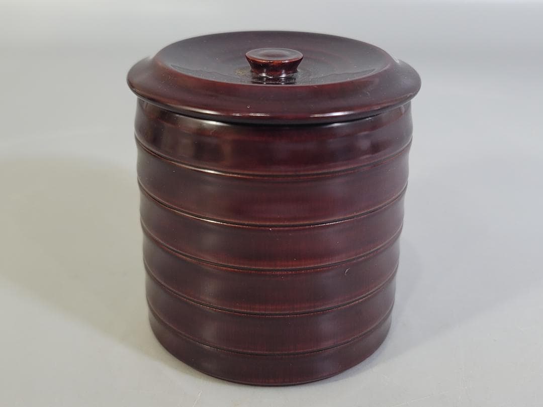 茶道具 竹 大徳写 雲門棗 堀内宗完書付 定価35万円 DT313