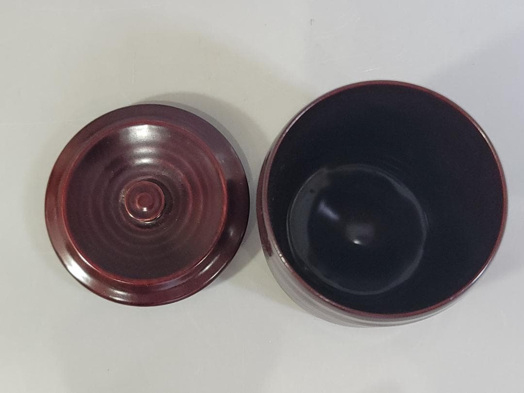 茶道具 竹 大徳写 雲門棗 堀内宗完書付 定価35万円 DT313