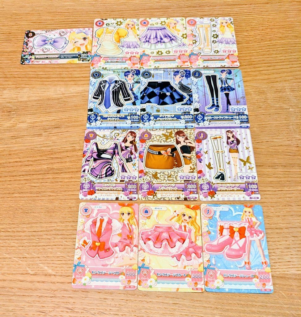 【最終値下げ】【希少】アイカツ　稼働前カードコンプリートセット　ロケテスト限定