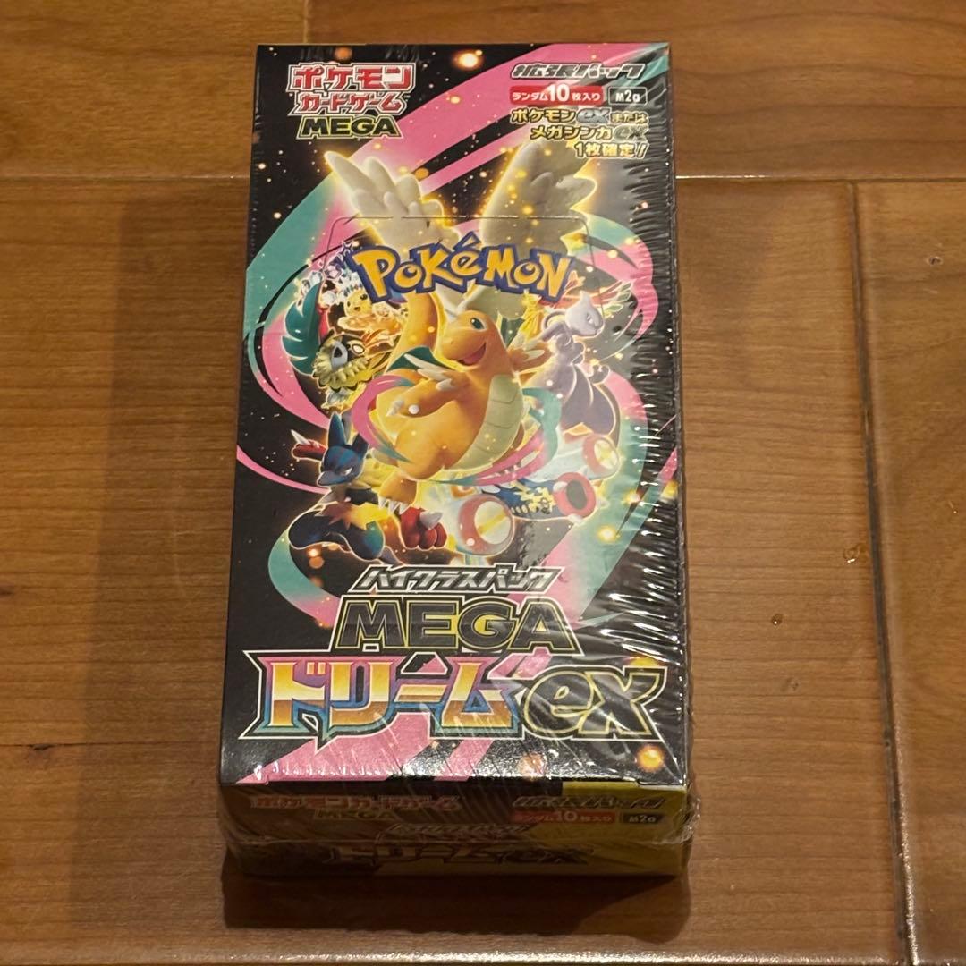 ポケモンカード MEGAドリームex 1BOX シュリンク付き ペリペリあり
