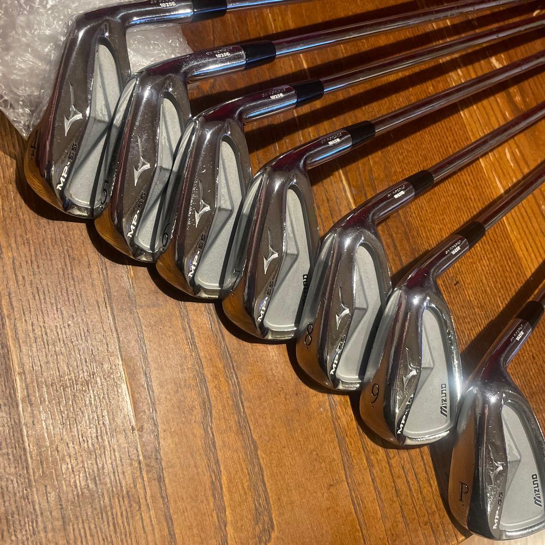 Mizuno MP55 アイアンセット 4-9 PW 7本！