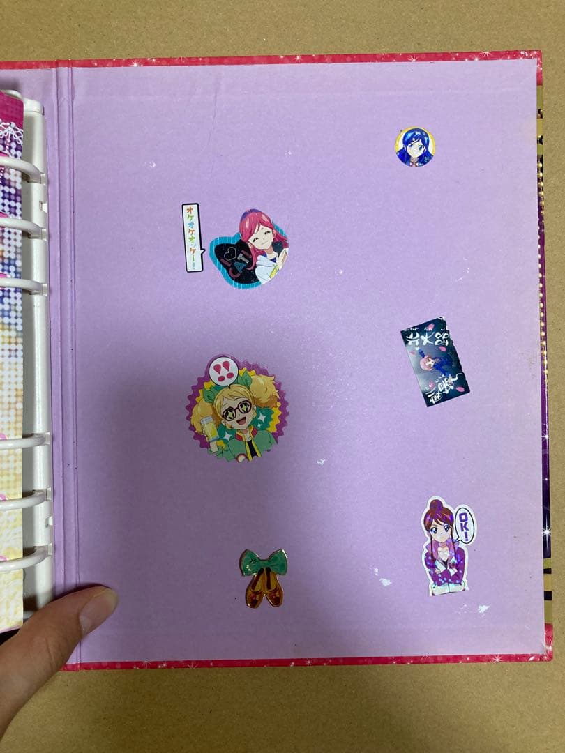 アイカツカードまとめ売り　206枚とバインダー