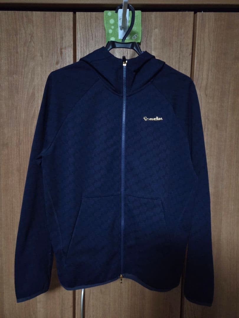 レザレクション GMジャガード セットアップ ネイビー L メンズ