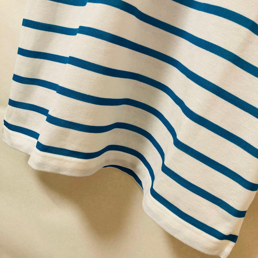 美品✳️PEARLY GATES『ゴルフ ポロシャツ ボーダー 半袖』サイズ4