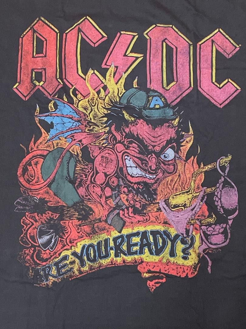 【AC/DC】【junk food】 Tシャツ⑤ Lサイズ