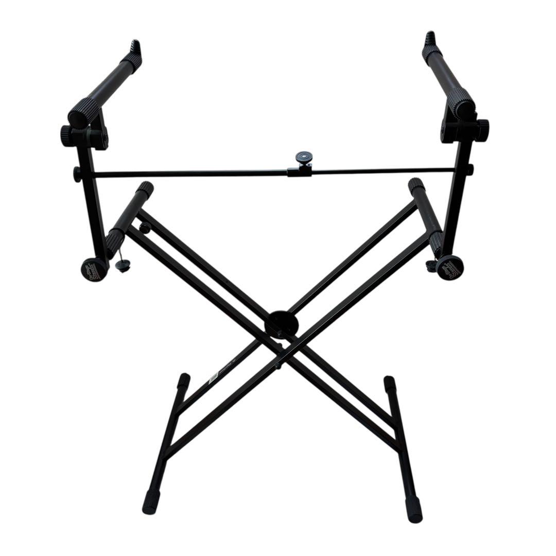 2段目付 On-Stage Stands ダブルX型キーボードスタンド