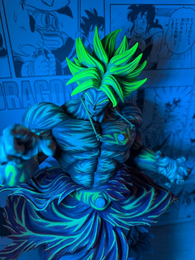 ドラゴンボール リペイント　ブロリー　ガレージキット フィギュア　大型タイプ