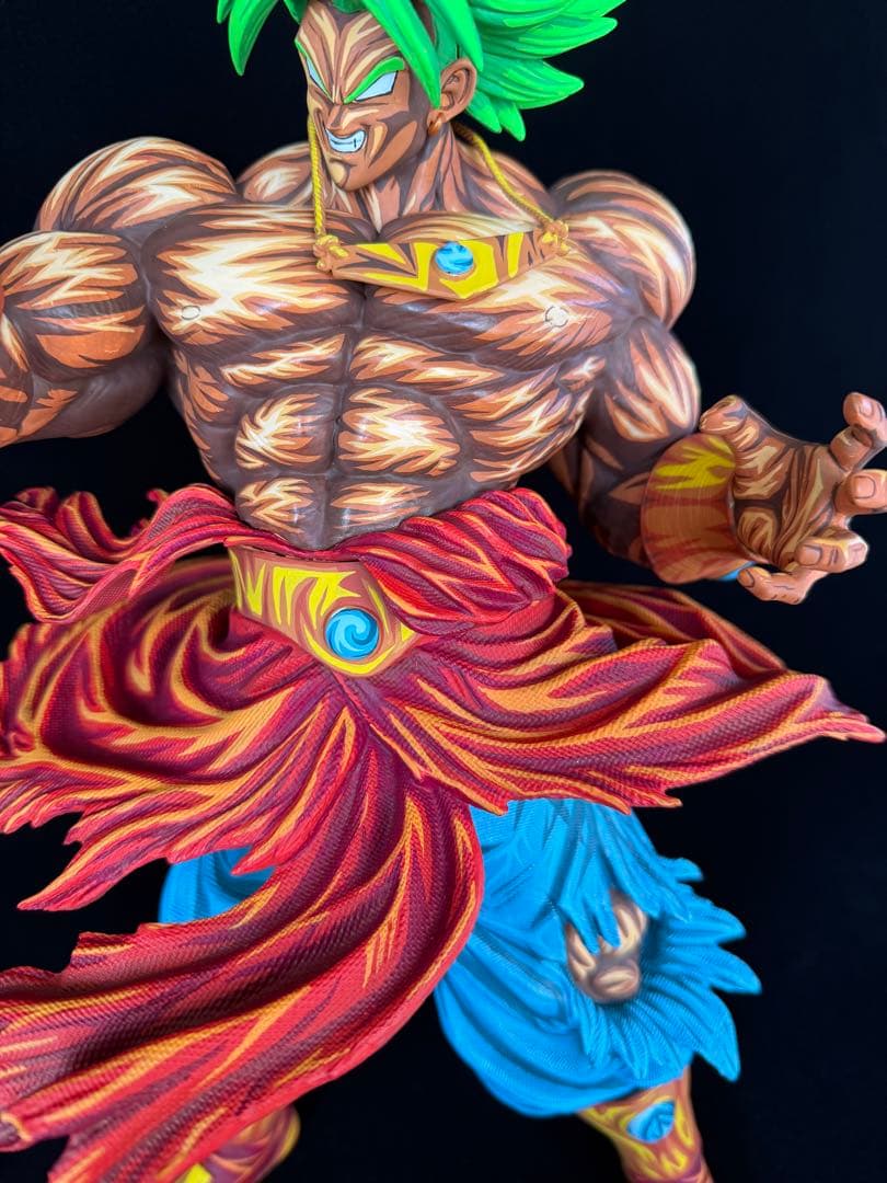 ドラゴンボール リペイント　ブロリー　ガレージキット フィギュア　大型タイプ