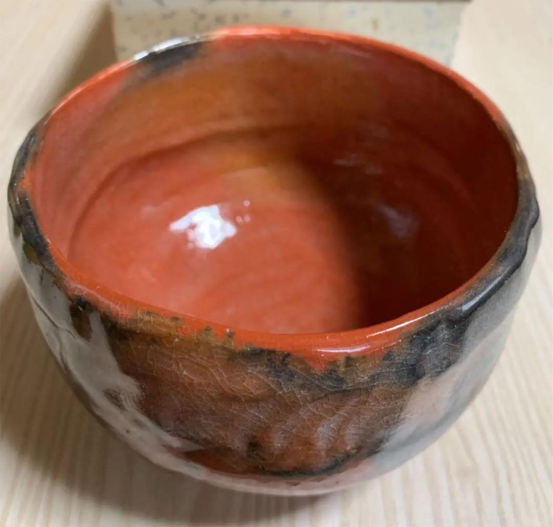 茶道用高級陶器  /  お茶会用の器。  (  新品未使用 / 箱入  )