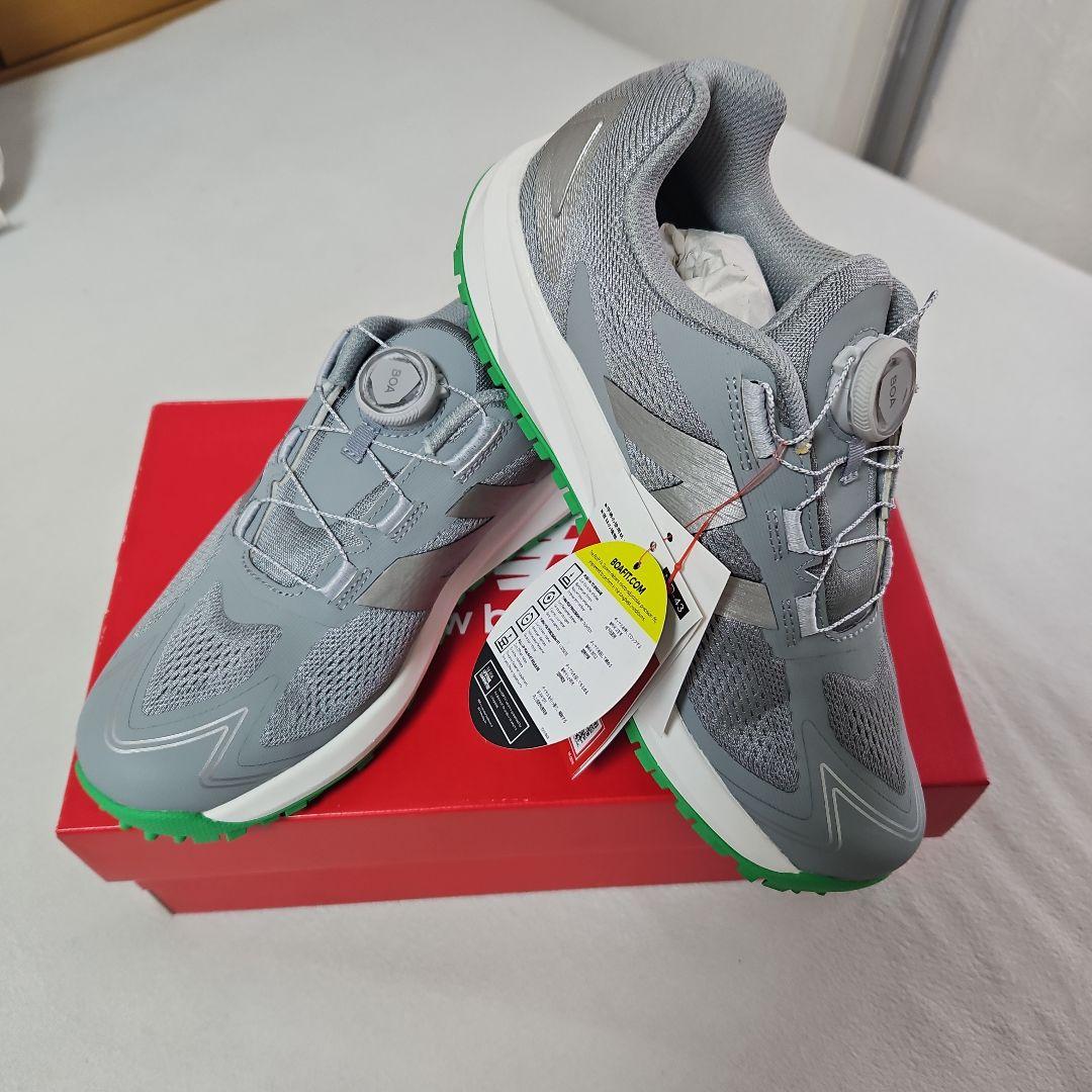 New Balance ゴルフシューズ グレー24cm