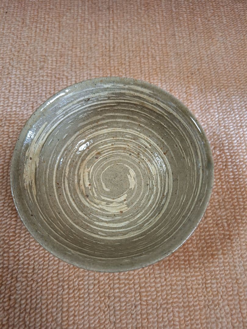 虫明焼、岡本英山、抹茶茶碗