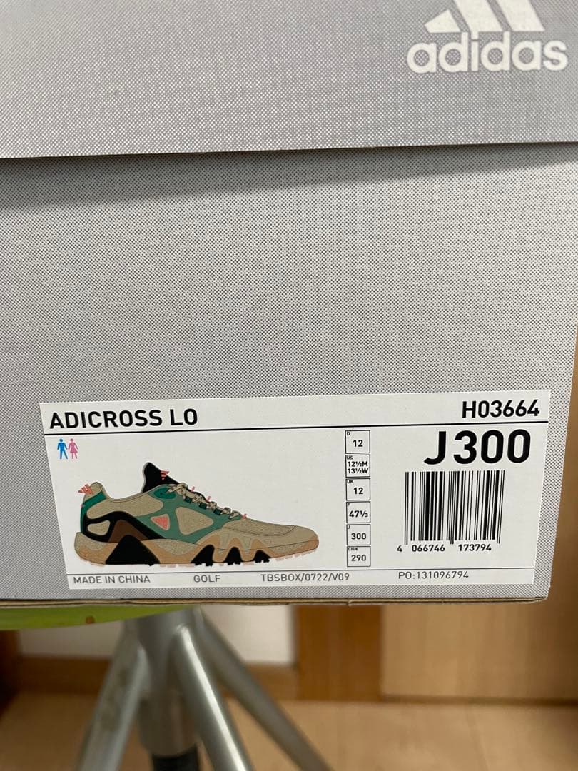 adidas アディクロス　ゴルフシューズ30cm