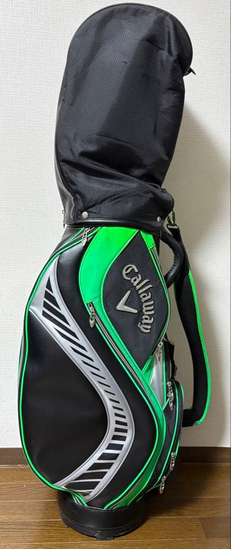 【超メルカリ市限定最特価！】Callaway キャディバッグ ブラック/グリーン