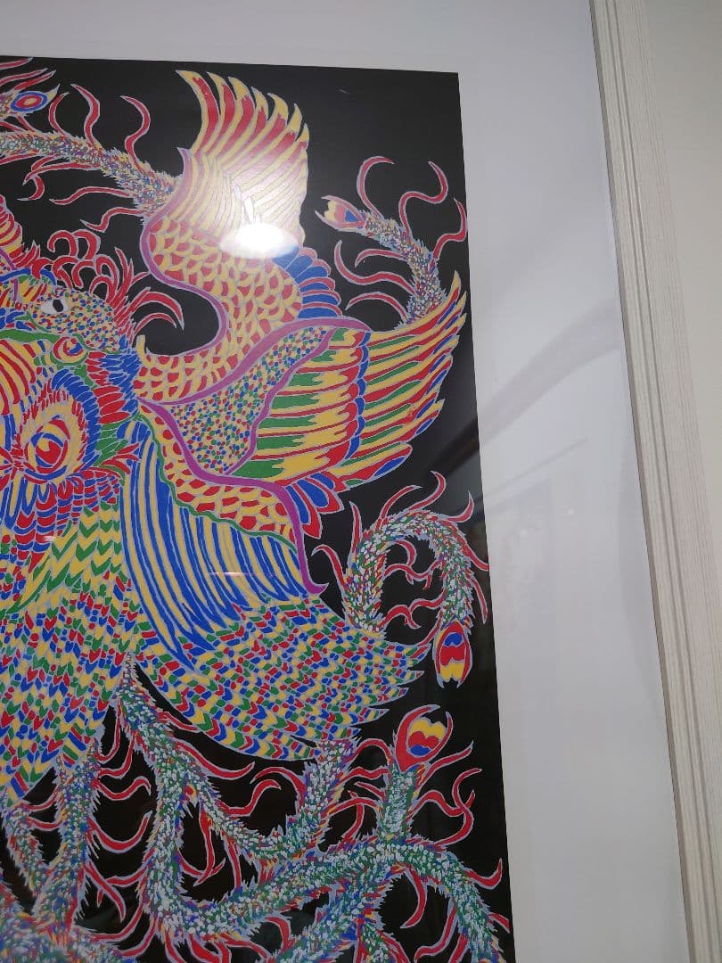 ジミー大西　サイン入りポスター　夜空の夢