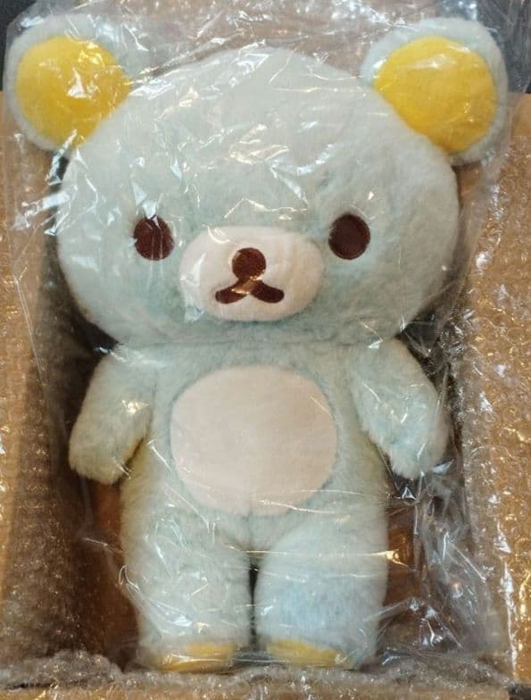 海外限定　リラックマシャーベットぬいぐるみ　　紙タグ付
