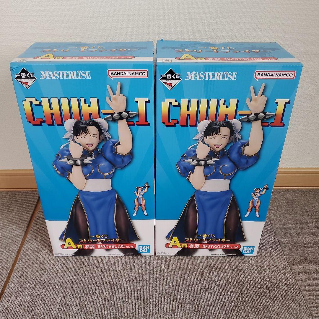 一番くじ　A賞　春麗 フィギュア リュウ D賞　サウンドボイスコレクション