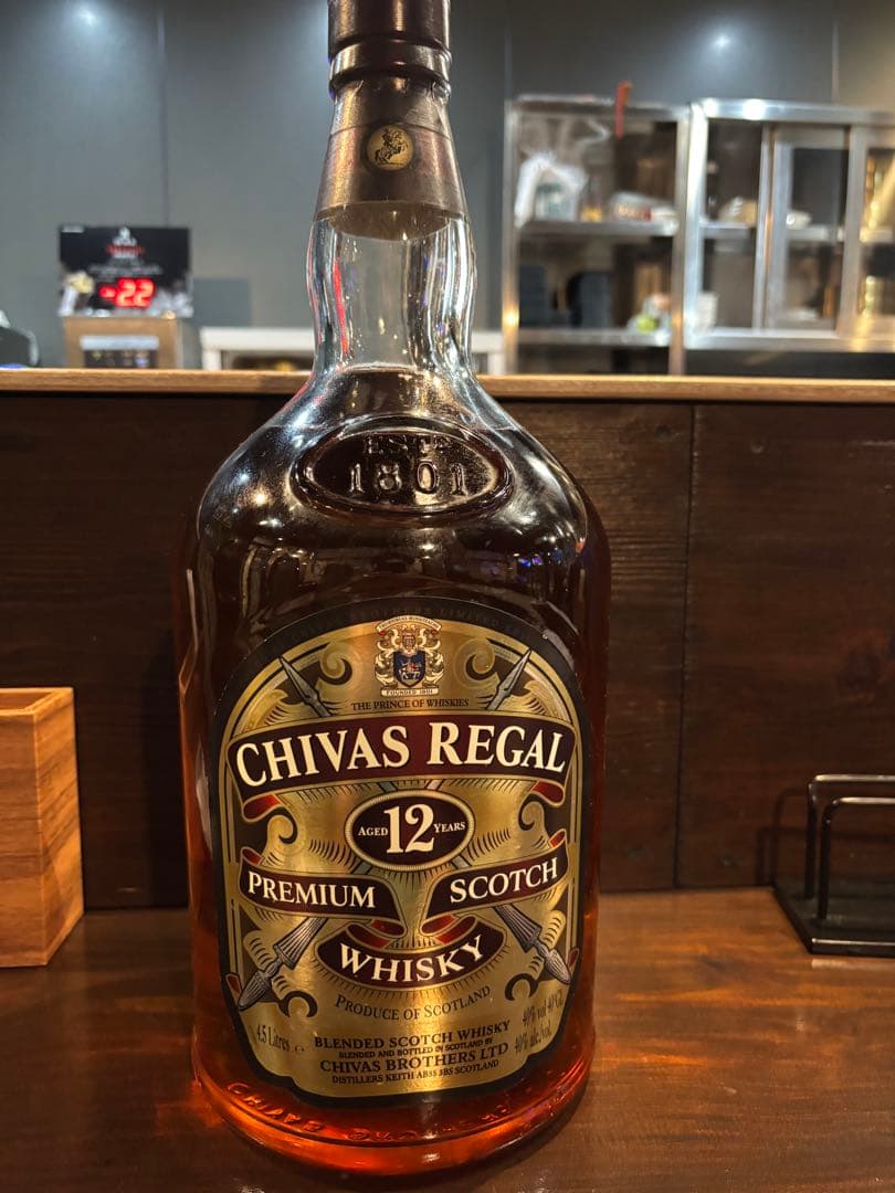 未開封【CHIVAS REGAL 12年】 スコッチウイスキー 4.5L