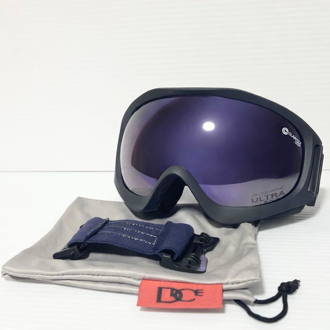 DICE 調光ULTRAレンズ搭載 スノーゴーグル