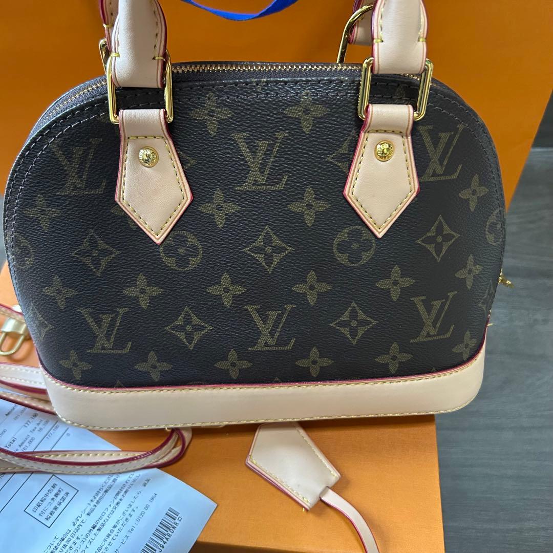 ハンドバッグ ブラウン/ベージュ