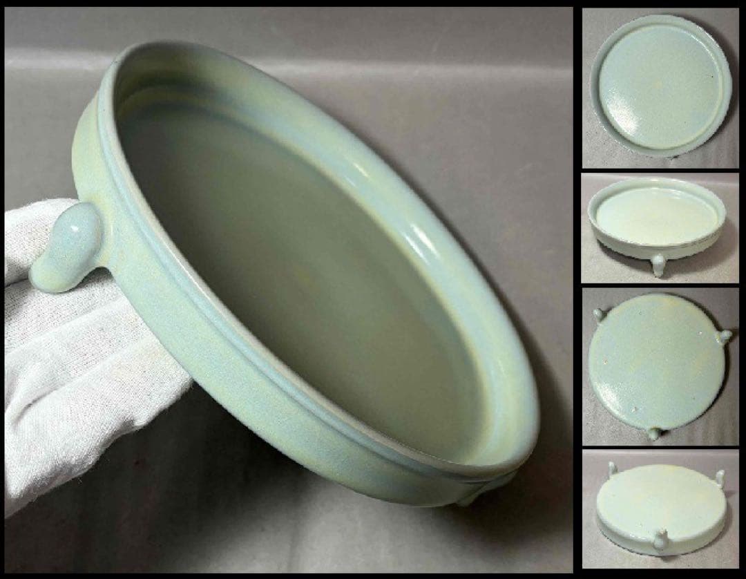 中国 三つ足丸盤　f2260113