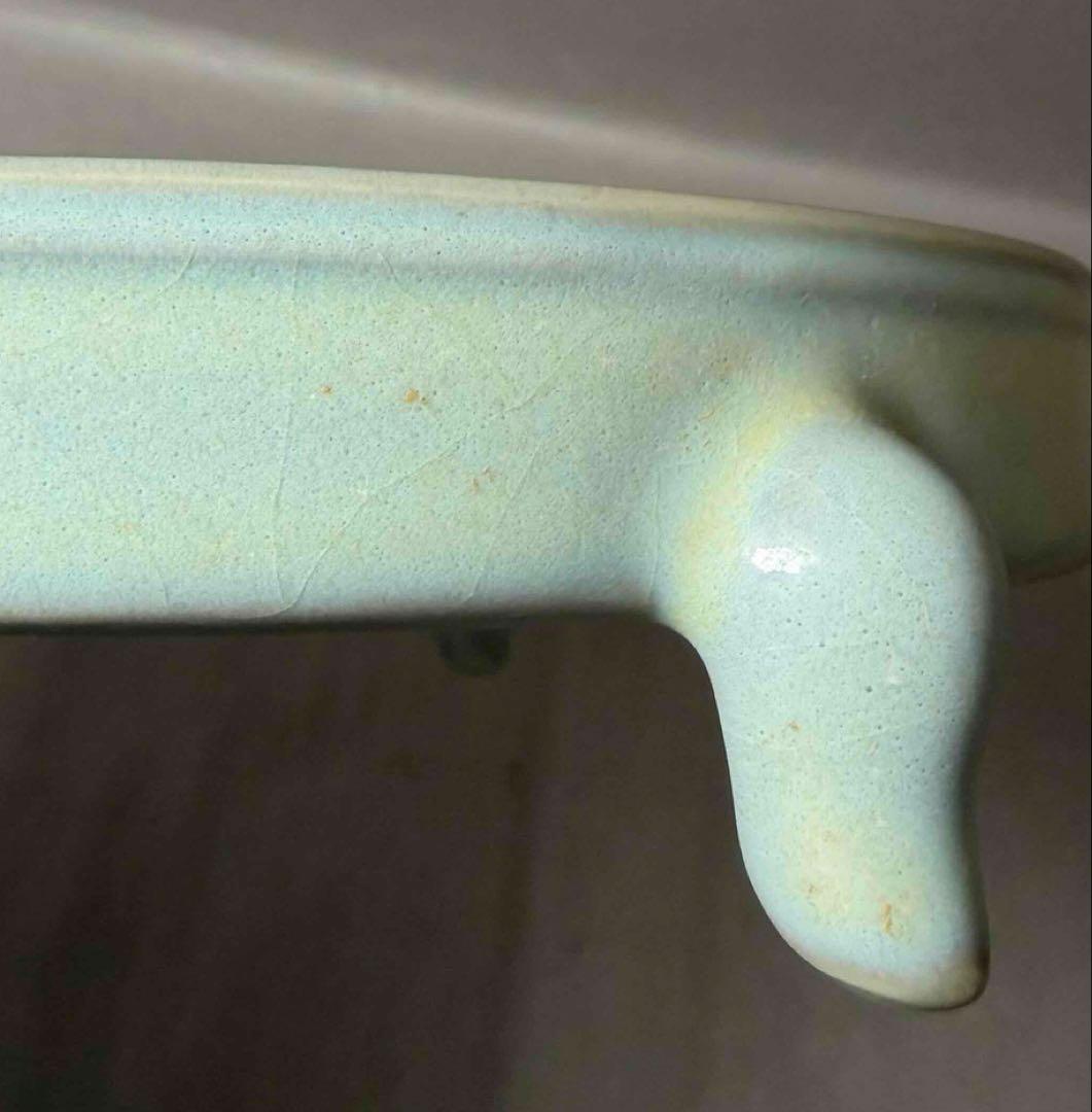 中国 三つ足丸盤　f2260113