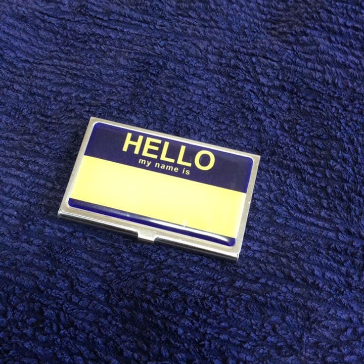 カードホルダー・名刺管理 HELLO my name is