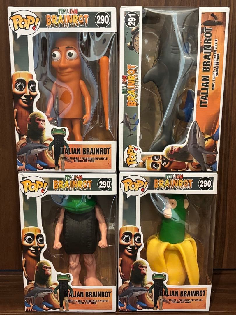 ITALIAN BRAINROT フィギュア 4体セット