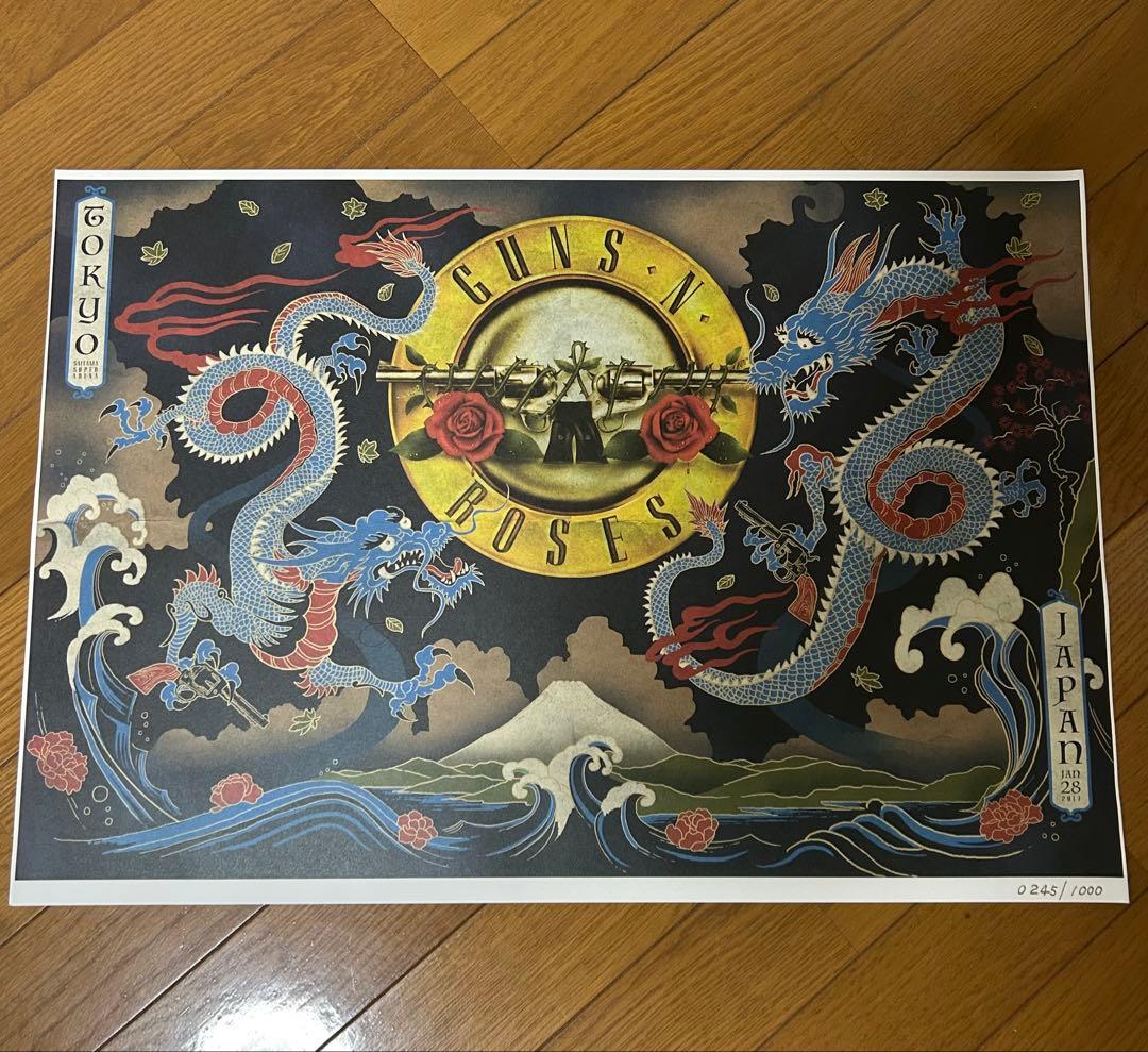 Guns N’ Roses　ジャパンツアー2017 限定デリトグラフ　1/28