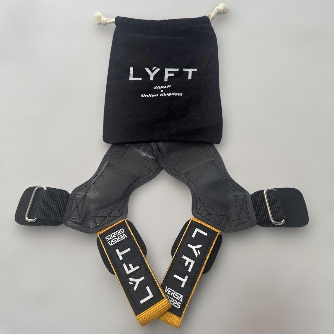 LYFT VERSA GRIPPS 黄色 サイズ SMALL 美品