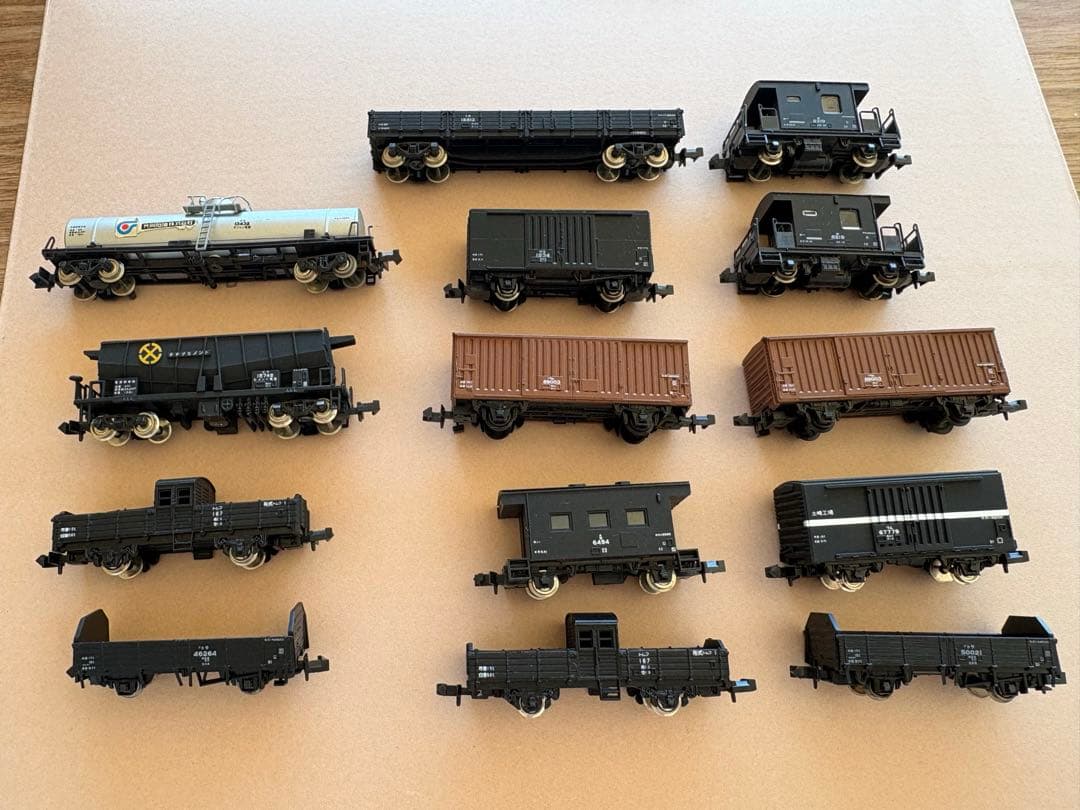 Nゲージ貨物車両15両セット
