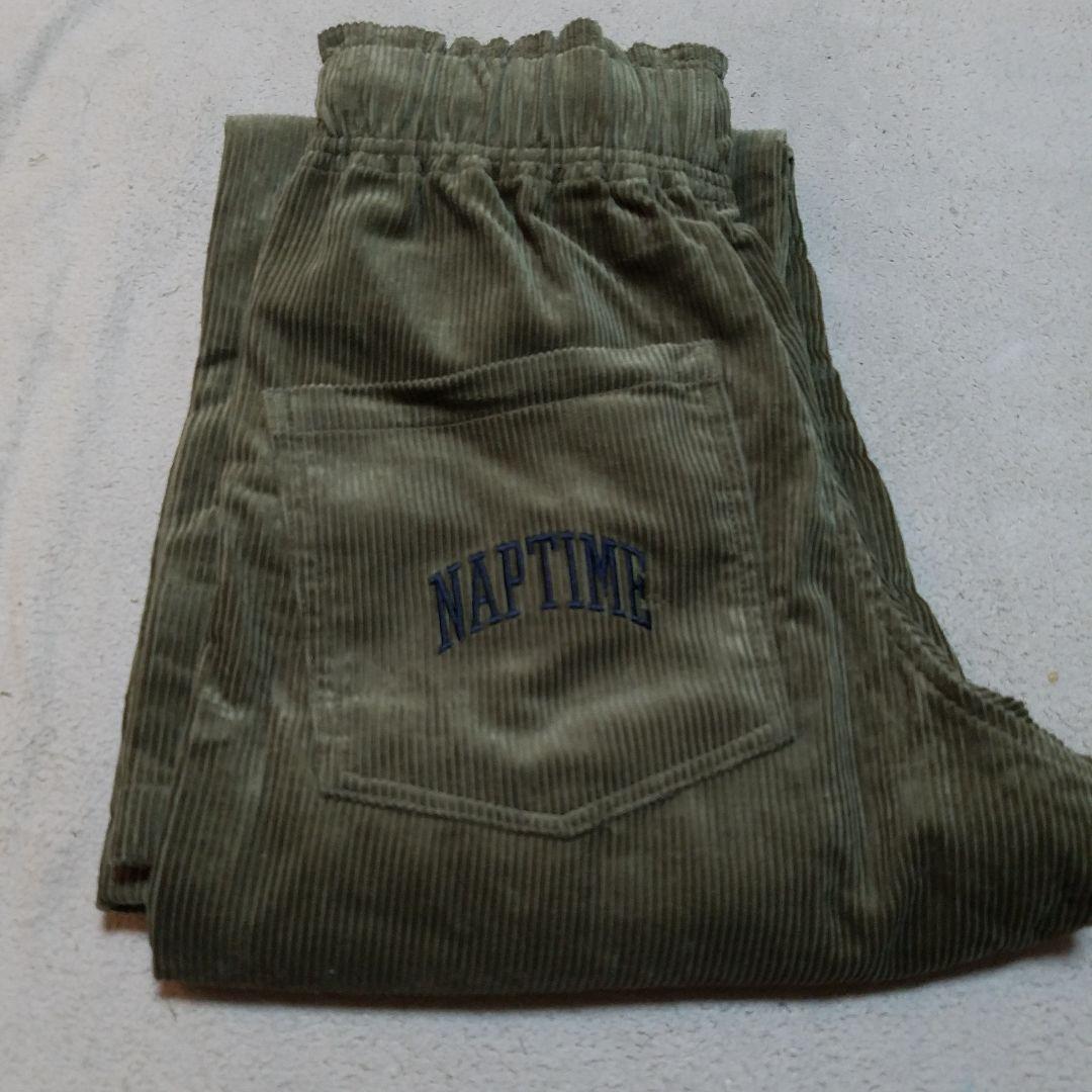 ナップタイム naptime. 西島隆弘 Nissy コーデュロ パンツ　カーキ