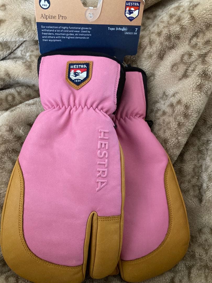 ヘストラ　HESTRA Topo 3フィンガー　新品送料込み　7サイズ