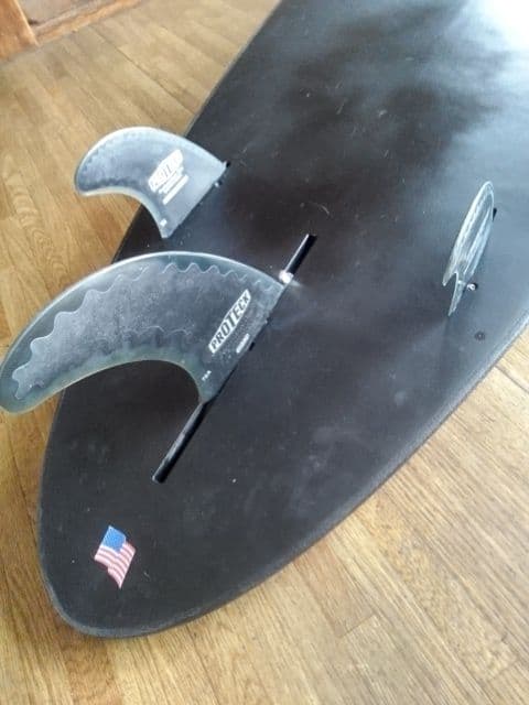 最終値下げ価格❗大人7`6\"ソフトデッキボードと高価なプロテック製フィンset！