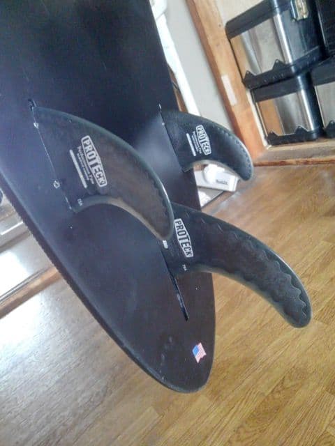 最終値下げ価格❗大人7`6\"ソフトデッキボードと高価なプロテック製フィンset！