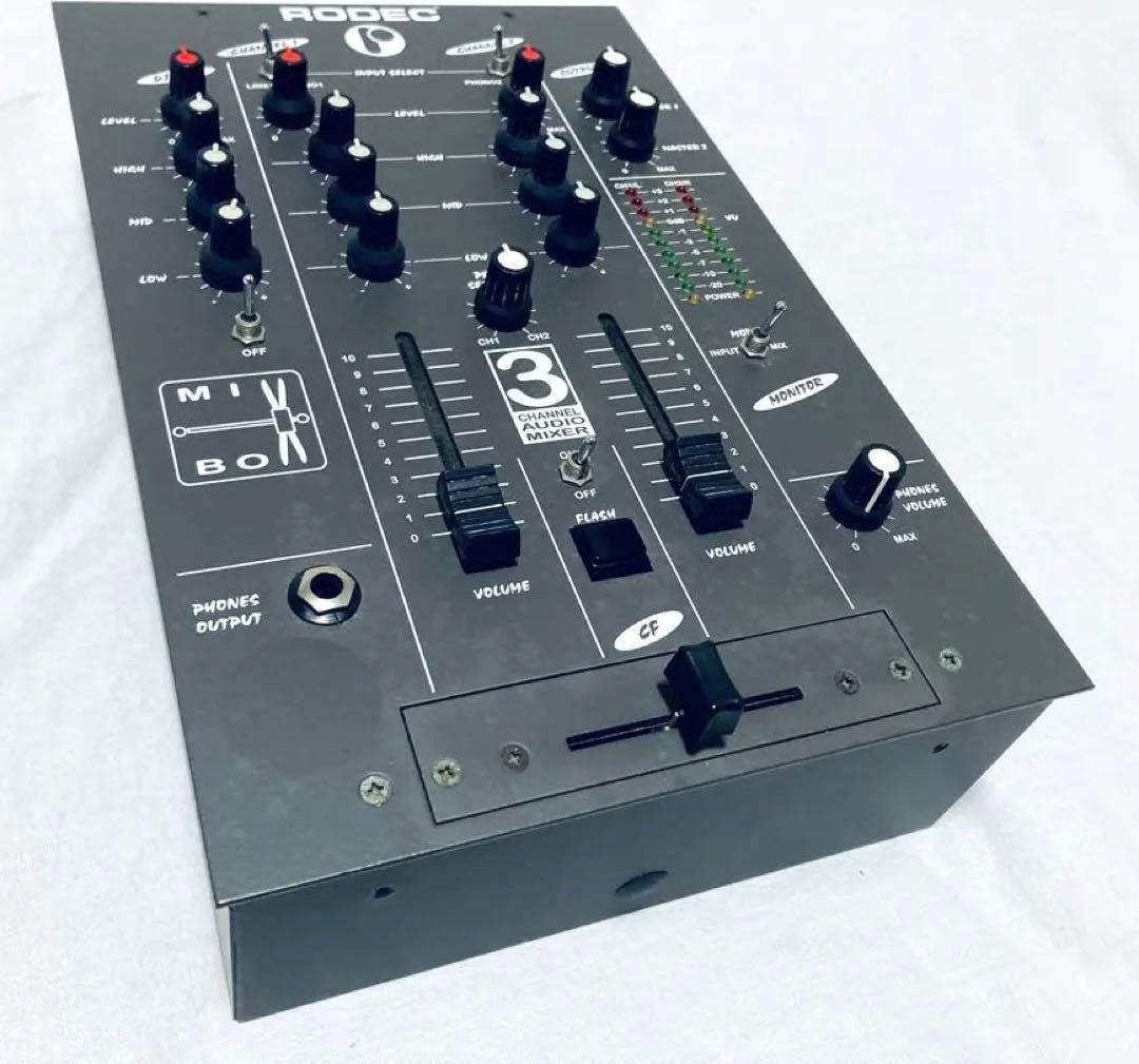 RODEC MIXBOX DJミキサー 動作良好 希少 生産終了