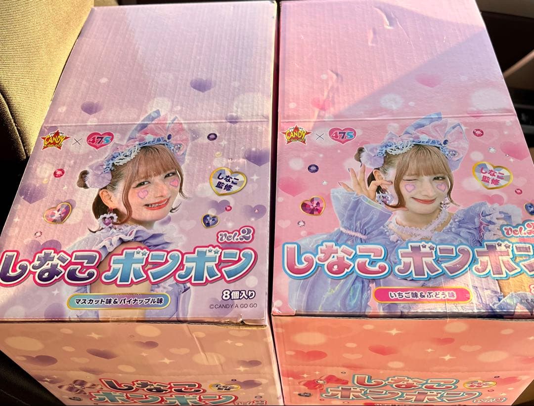 しなこボンボン8個×2種 計16個セット【新品】