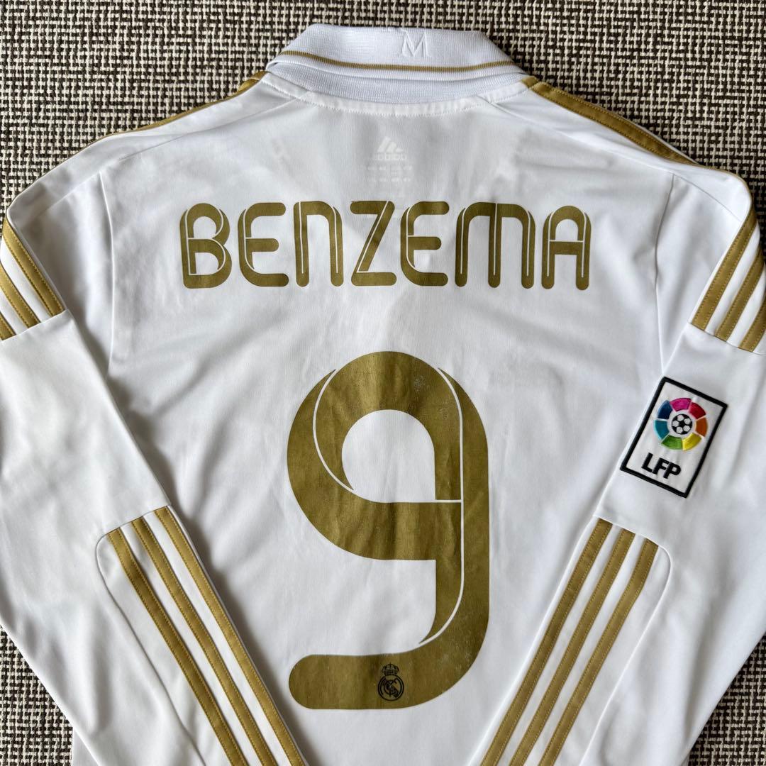 【希少長袖モデル】カリム・ベンゼマ ＃９ レアル・マドリード １１／１２（H）