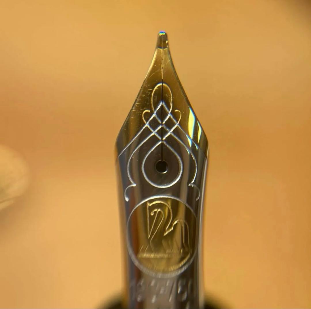 ペリカン M800 初期　PF刻印　中字　M PELIKAN 万年筆 18C