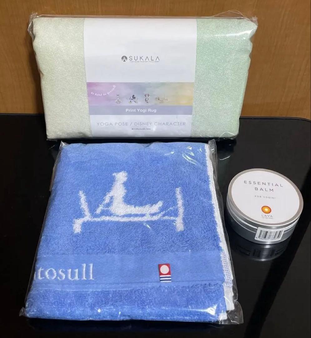 SUKALA Yoga ヨガマット・エッセンシャルバーム・タオル 3点セット
