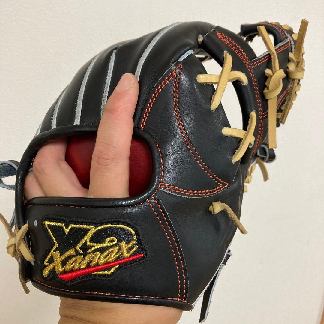 ザナックス　内野手用　キップレザー