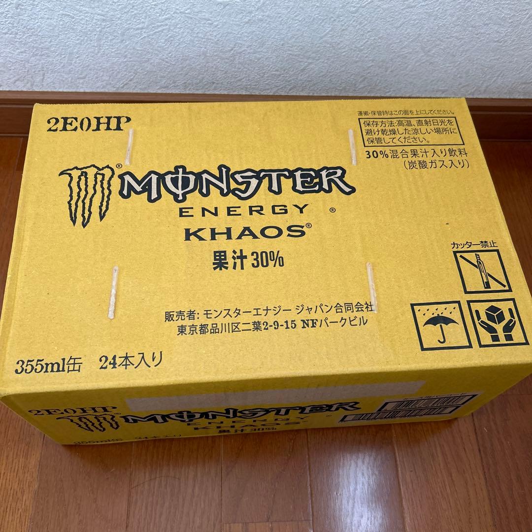 ま*中様 アサヒ飲料 モンスター カオス 355ml×24本