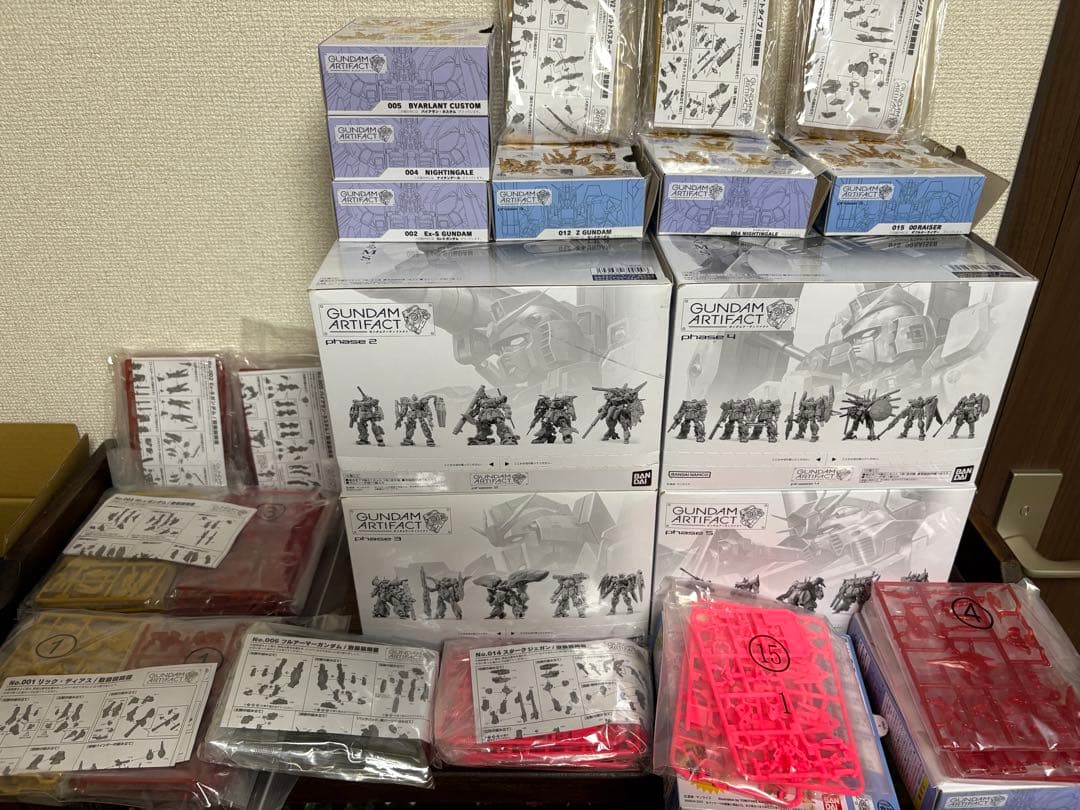 へ*ご様 GUNDAM ARTIFACT ガンダム アーティファクト 66個　レ