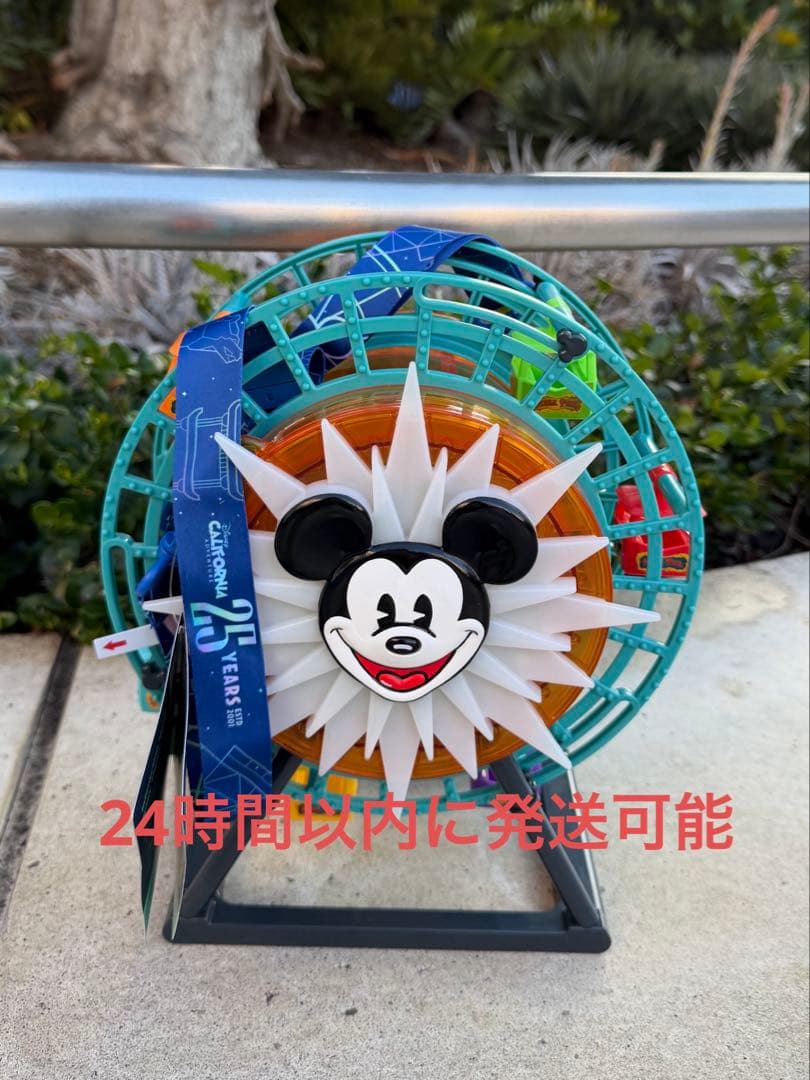 【本日発送可】カリフォルニアディズニー25周年 ポップコーンバケット　観覧車