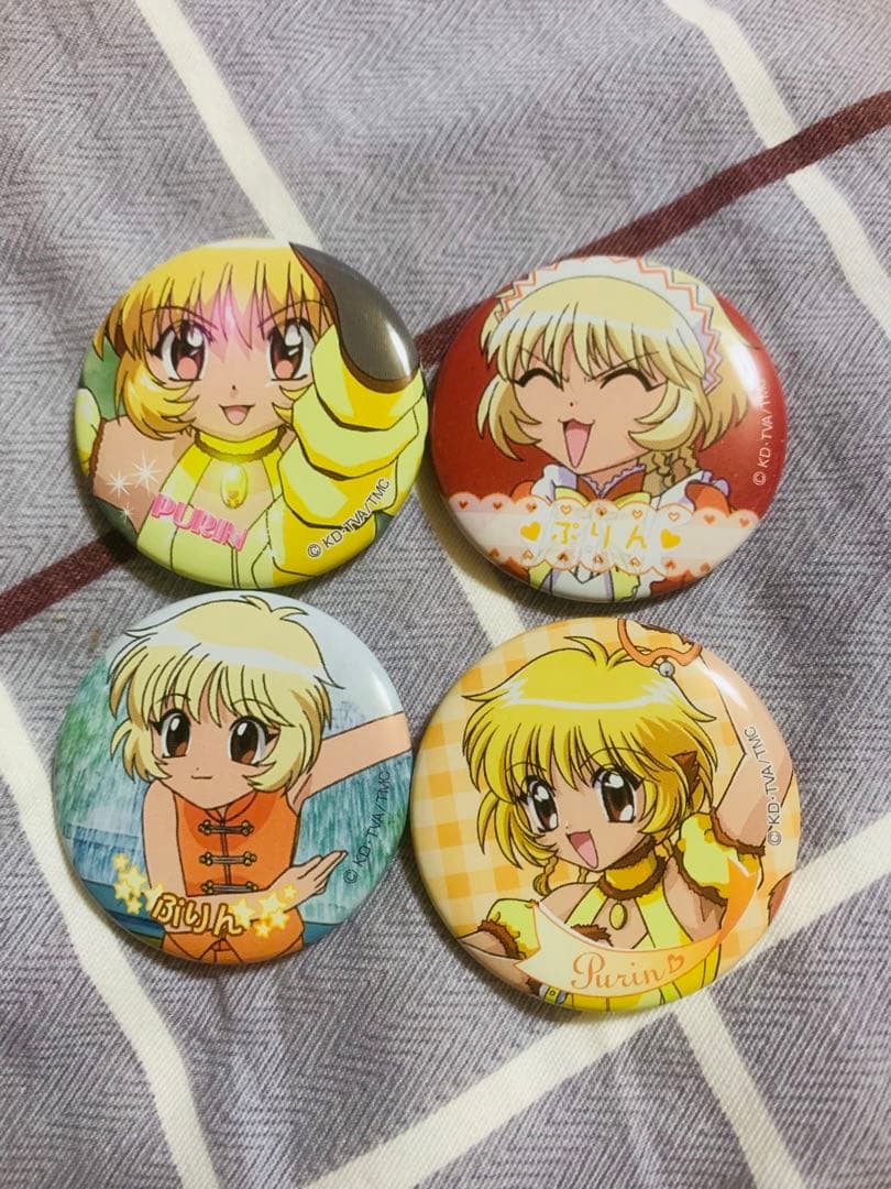 東京ミュウミュウ ぷりん　缶バッジ