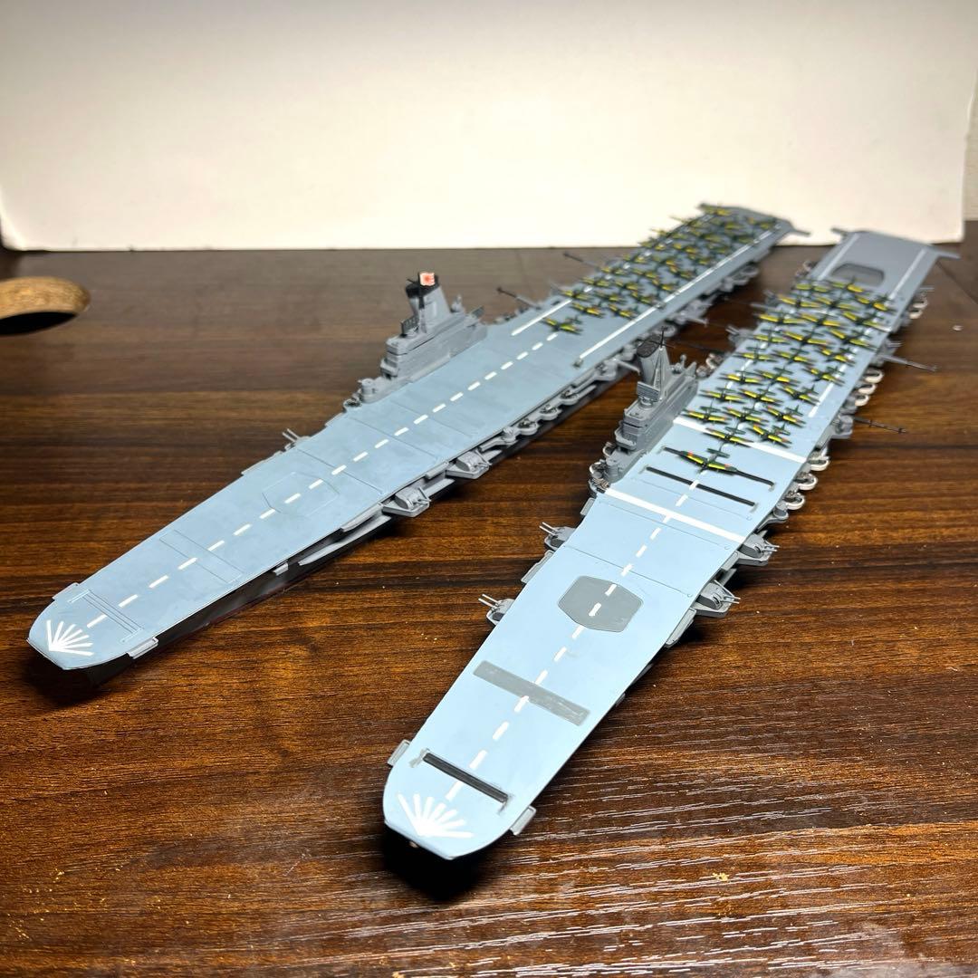 1/700 日本海軍　大鳳型・改大鳳型航空母艦　大鳳・白龍　2隻セット