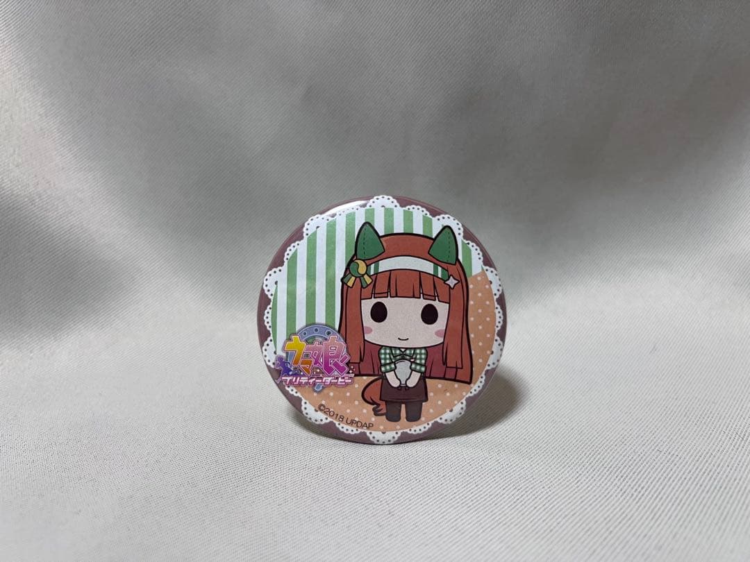 ウマ娘 SWEETS PARADISE コラボカフェ　缶バッジ サイレンススズカ