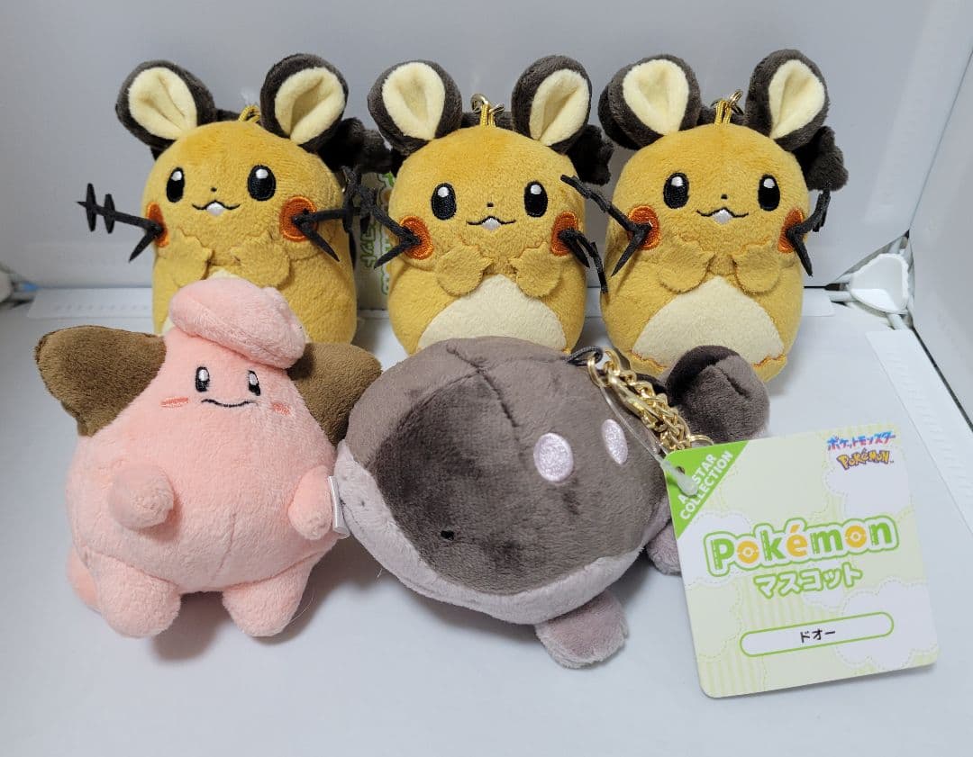 ポケモン マスコット 三英貿易 デデンネ ドオー ピィ