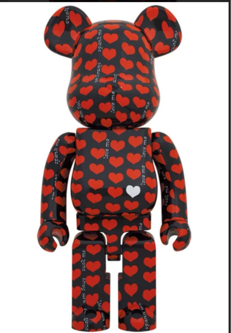 BE@RBRICK BLACK HEART 1000％