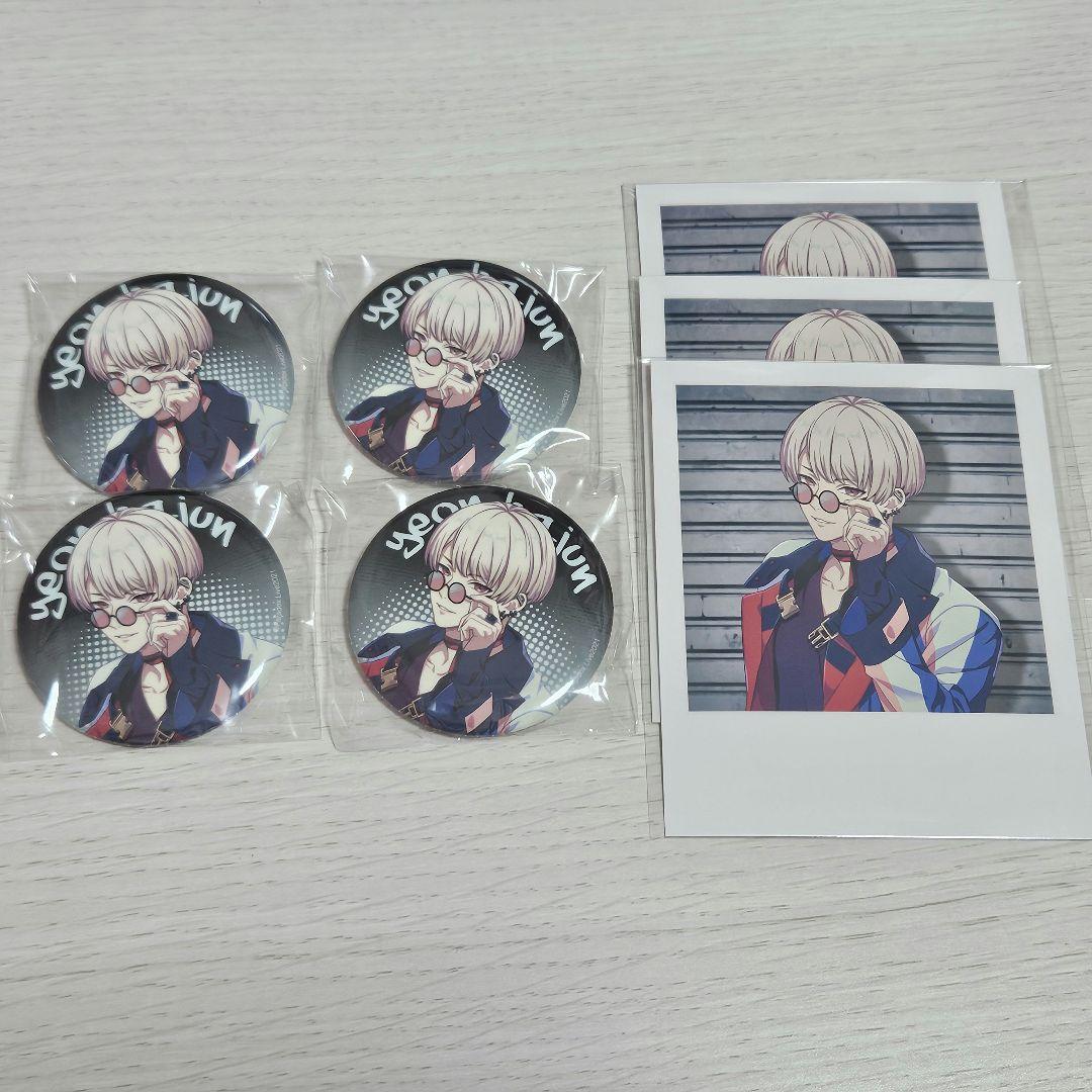 燕夏準 Online Meeting 缶バッジ トレフォト セット